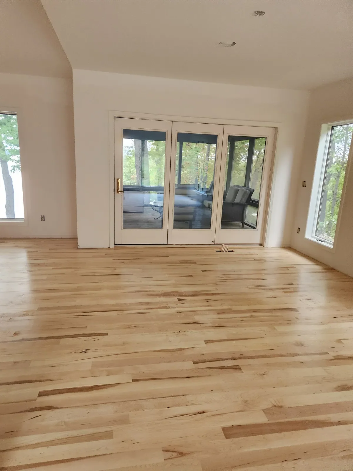 Flooring project in the Eau Claire area